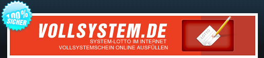 Vollsystem Lotto spielen auf Vollsystem.de